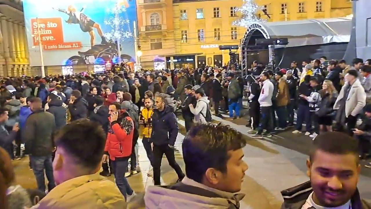 Doček Nove godine 2024 u Zagrebu