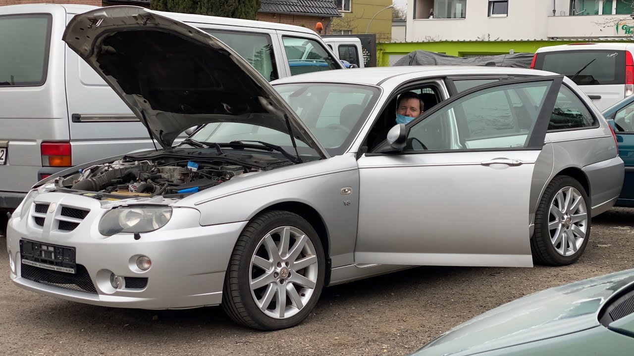 On achète une Rover avec un V8 de Mustang 🇬🇧🇺🇸 Roadtrip France Allemagne 🇩🇪 MG ZT 260 Partie 1