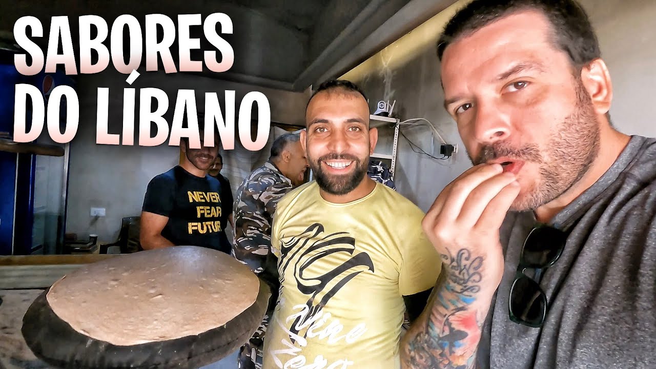 PROVANDO COMIDAS TÍPICAS NO LÍBANO 🍲 🇱🇧