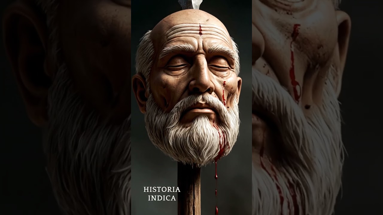 Aliya Rama Raya&rsquo;s head in museum #indianhistoryfacts #indianhistoryshorts  #historiaindica