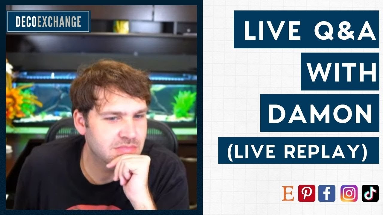 Live Replay - Q&A with Damon from DecoExchange - DecoExchange Live Replay