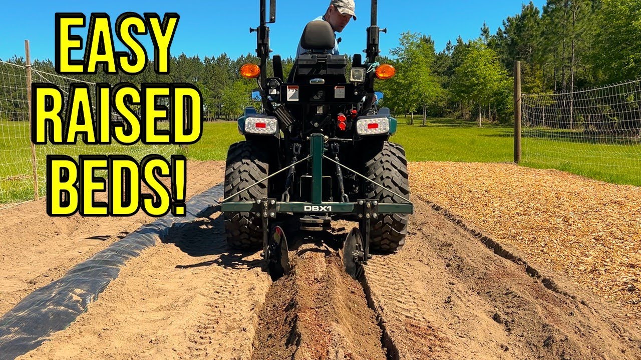 Using a Raised Bed Implement to Make a PERFECT Garden!