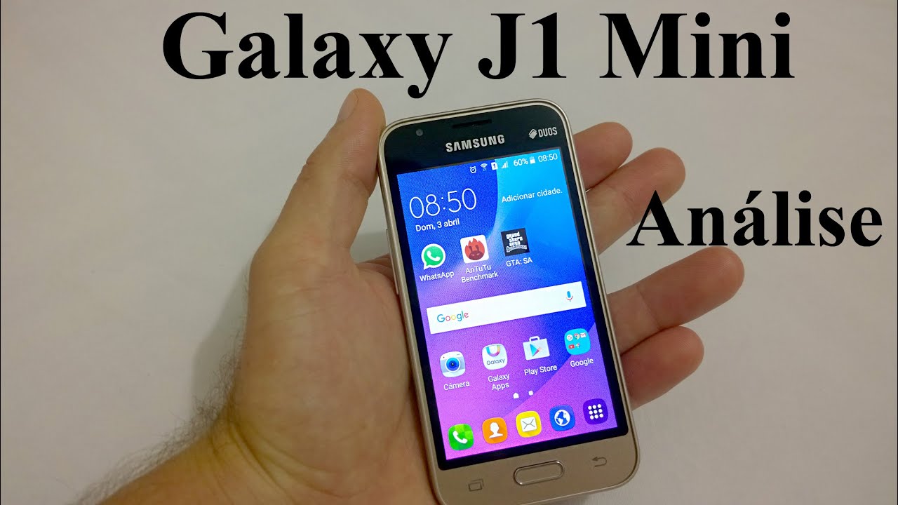 GALAXY J1 mini - Análise Completa do Aparelho
