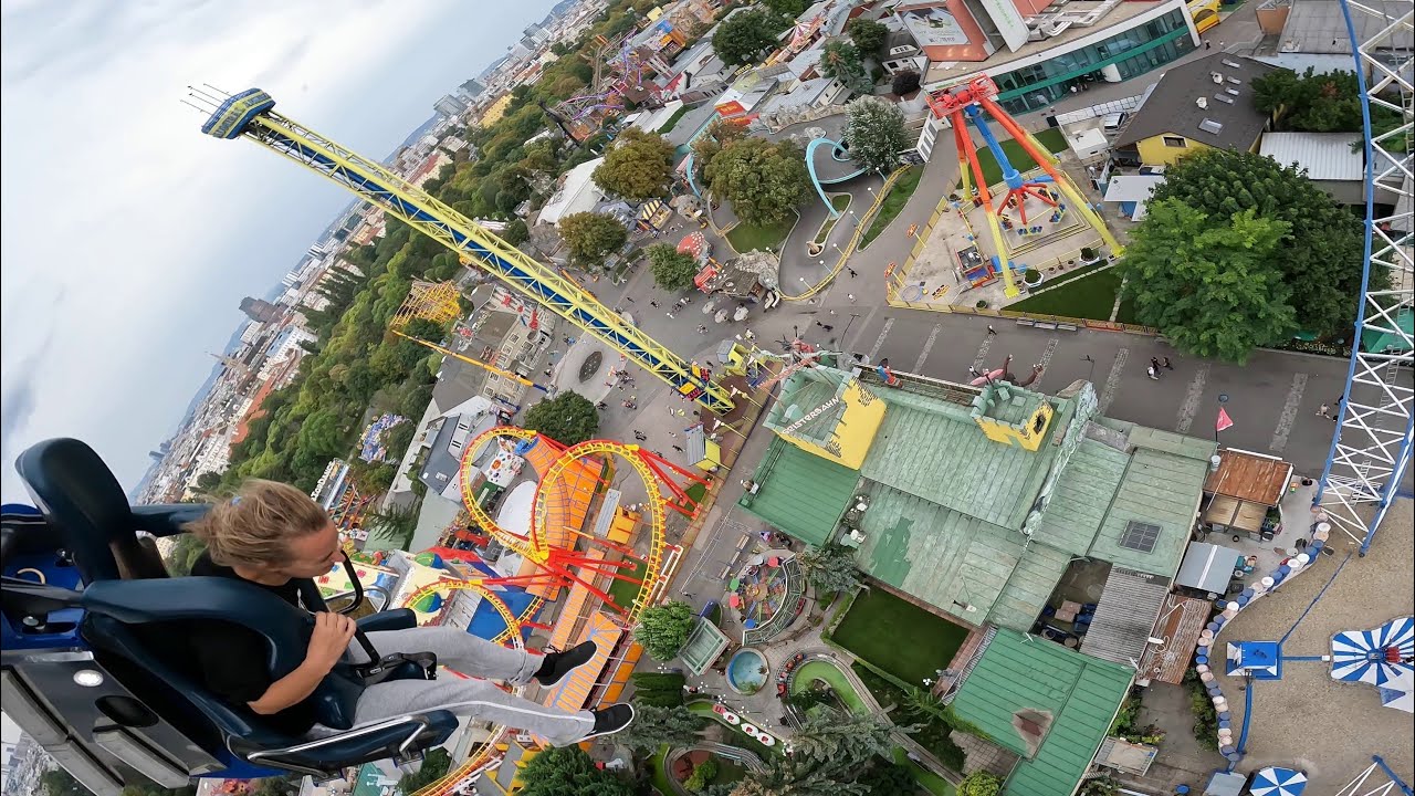 Funtime Booster Kingsize Next Generation Prater Wien Vienna 2022 POV Onride