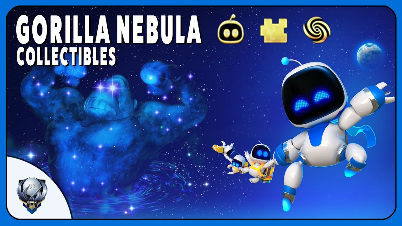 Astro Bot Gorilla Nebula Collectibles Guide - All Bots, Puzzle Pieces, Lost Galaxy Warps