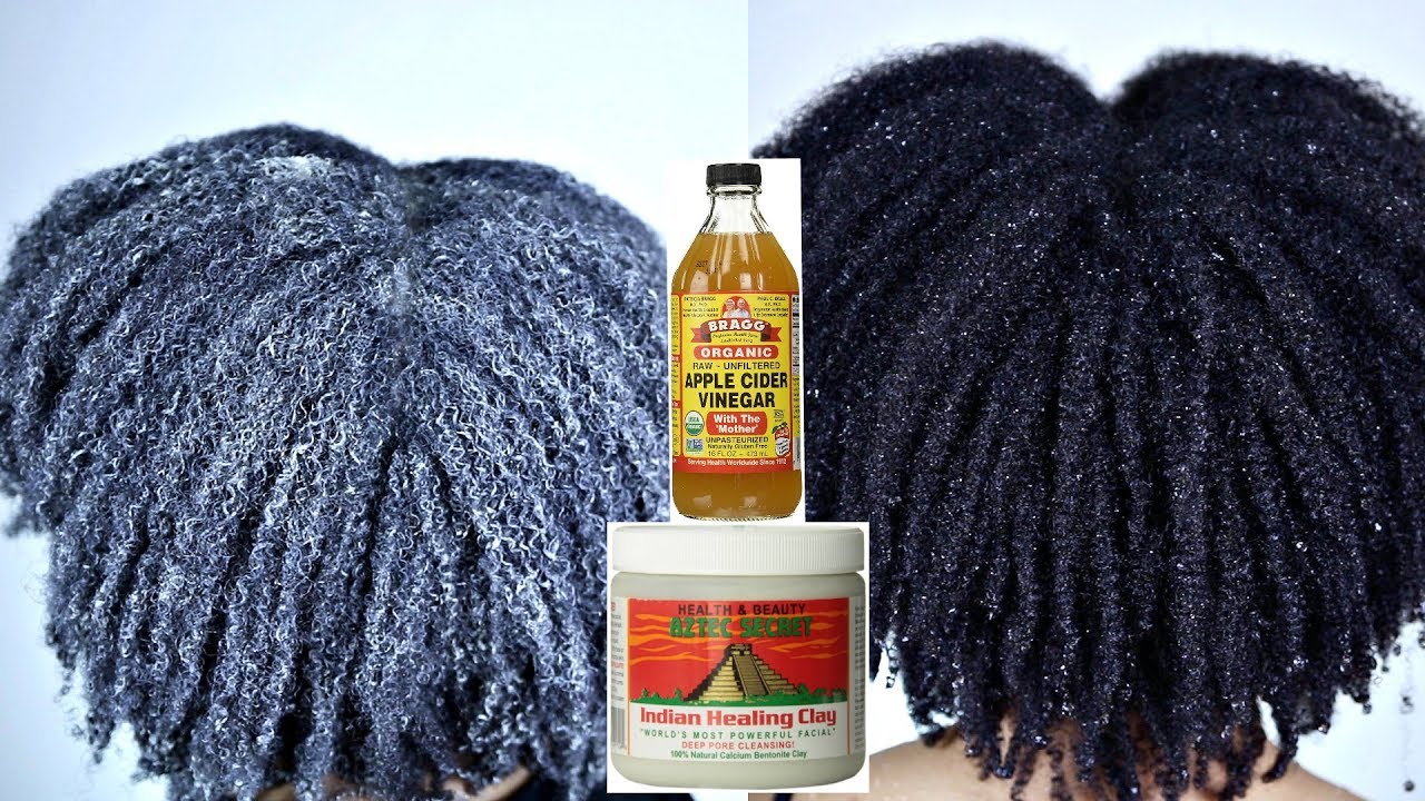 Bentonite Clay Mask | Hair Detox | Natural Hair mask | No chemical Challenge | 4A 4B 4C | jumieanne