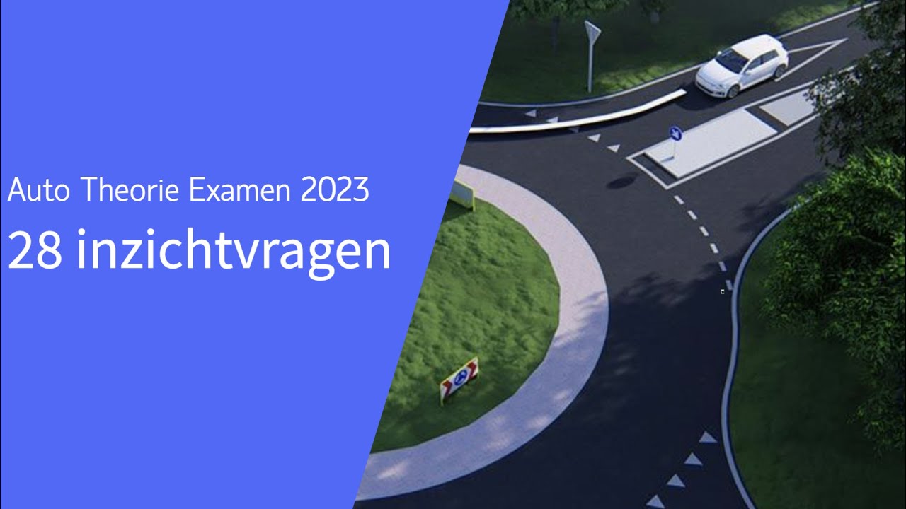 CBR Auto Theorie 2024 - Onderdeel inzicht