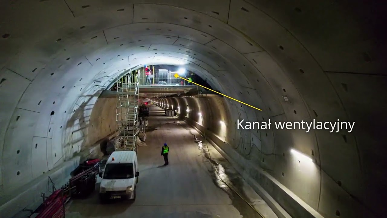 Budowa tunelu w Świnoujściu na DK93, grudzień 2022 r.