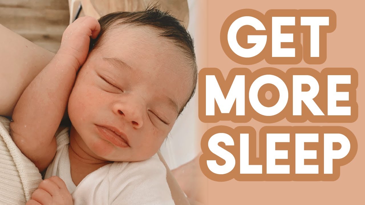 NEWBORN SLEEP TIPS | how we helped our bad sleeper sleep for 5+ hours