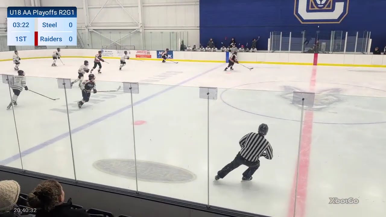 2026-02-26 U18AA Nepean Raiders at St Lawrence Steel