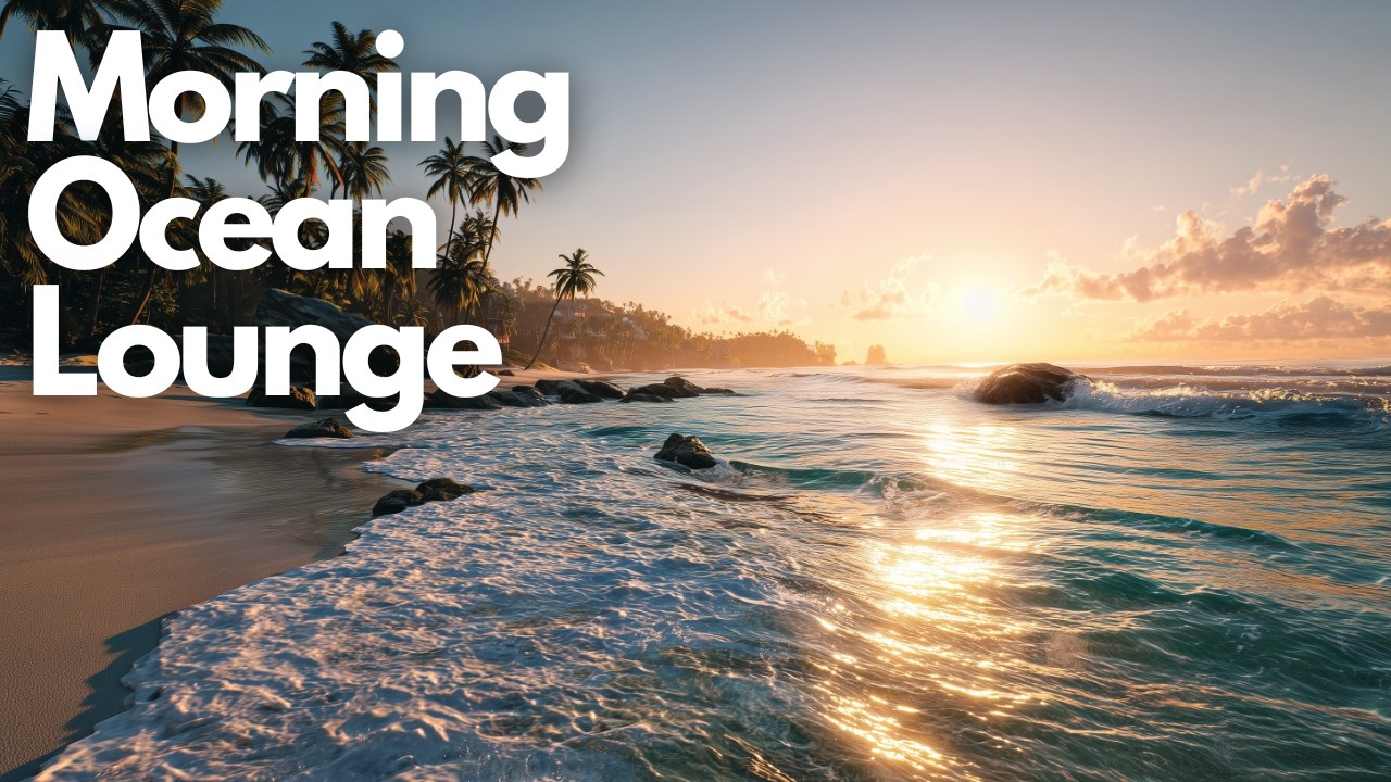 Relaxing Beach Vibes to Start Your Day Right | Morning Ocean Lounge