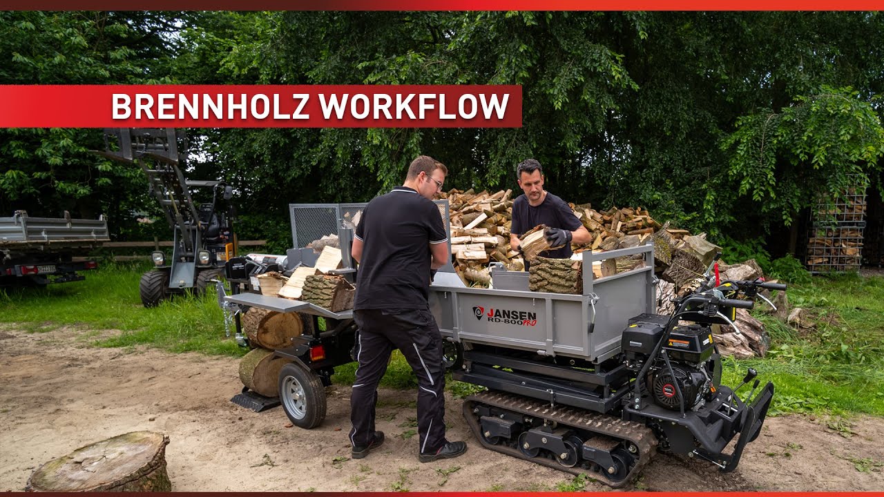🔥 Bereite dein Brennholz f&uuml;r den Winter ohne R&uuml;ckenschmerzen vor!