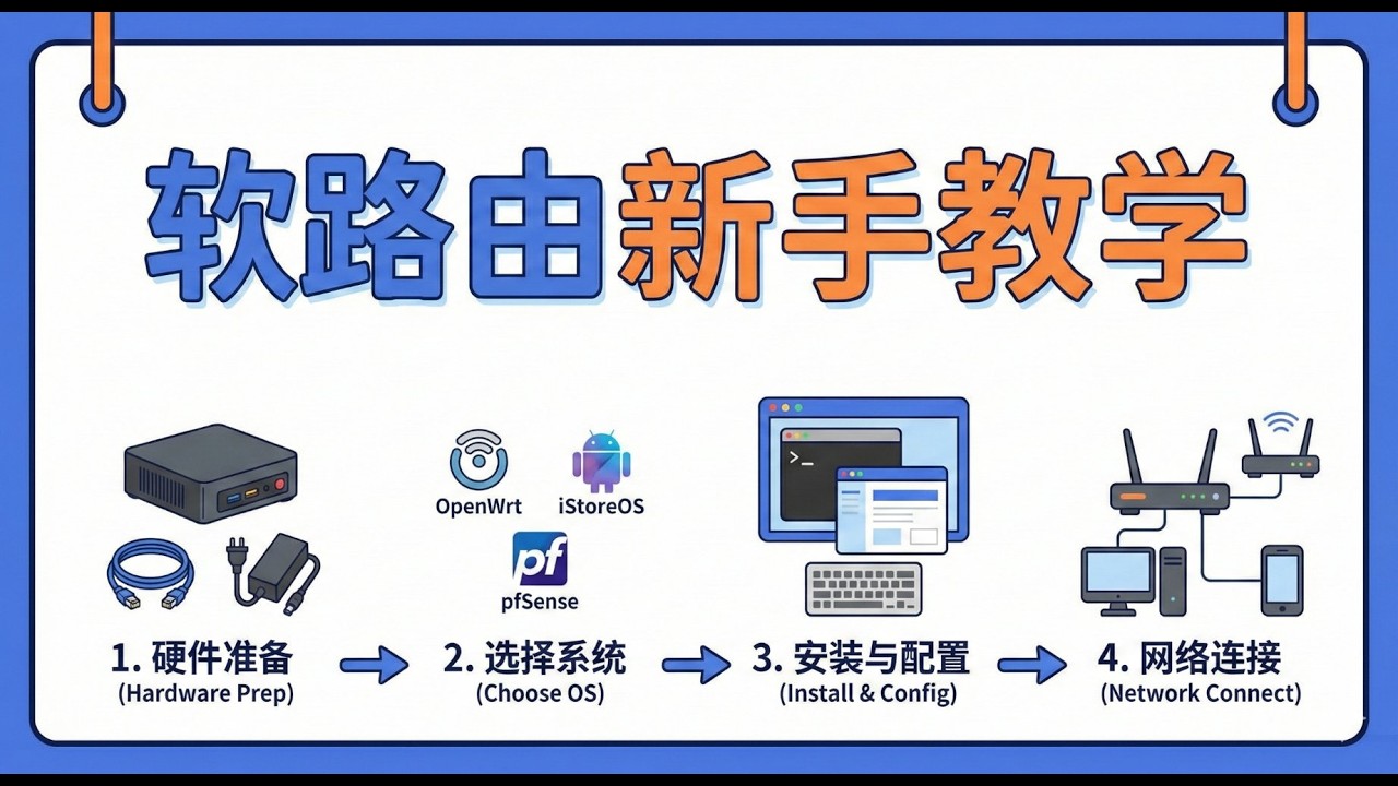 新手怎么使用软路由？看了这期视频就会了  |R2S| |软路由| |openwrt ||教学|