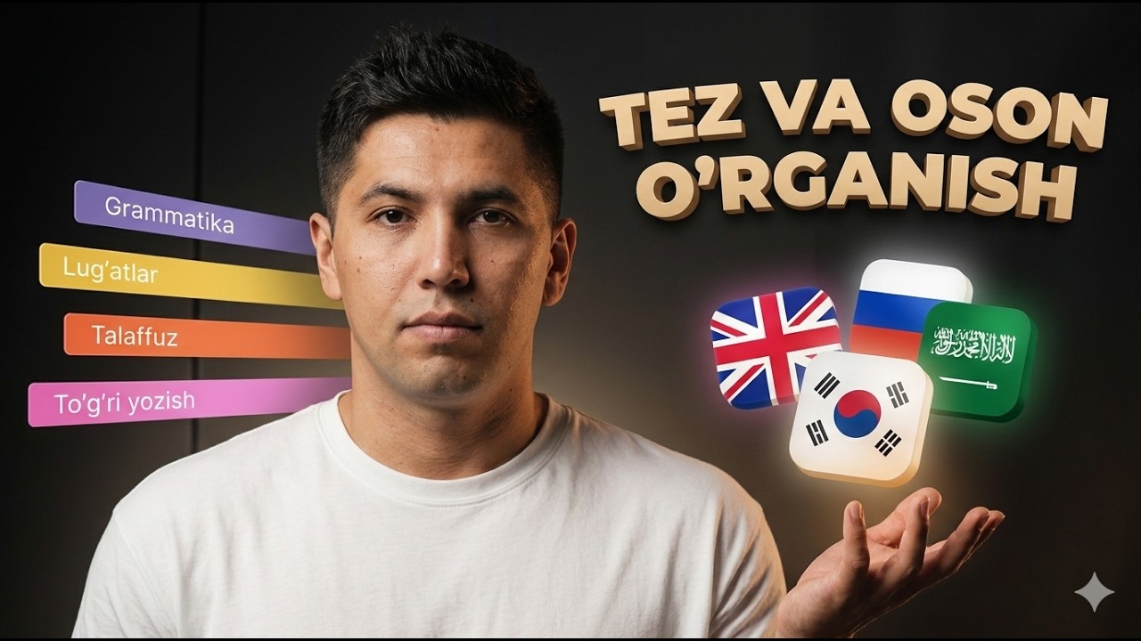 Siz Ham Chet Tili O'rganishda Shu 9 Xatoni Qilasizmi? Yechim Videoda — Bepul Online Dars