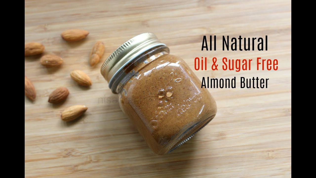 Homemade Almond Butter Recipe - How To Make DIY Almond Butter Recipe -Skinny Recipes For Weight Loss