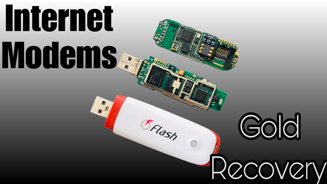 Internet Modems Gold Recovery | Recover Gold From Modems | Gold Recovery