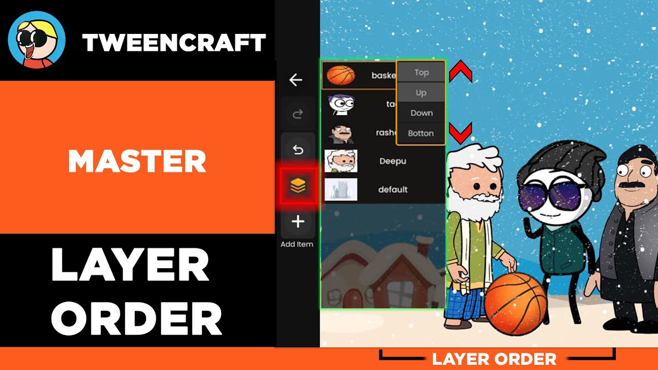 Master Layer Order in Tweencraft | Easy Animation Guide