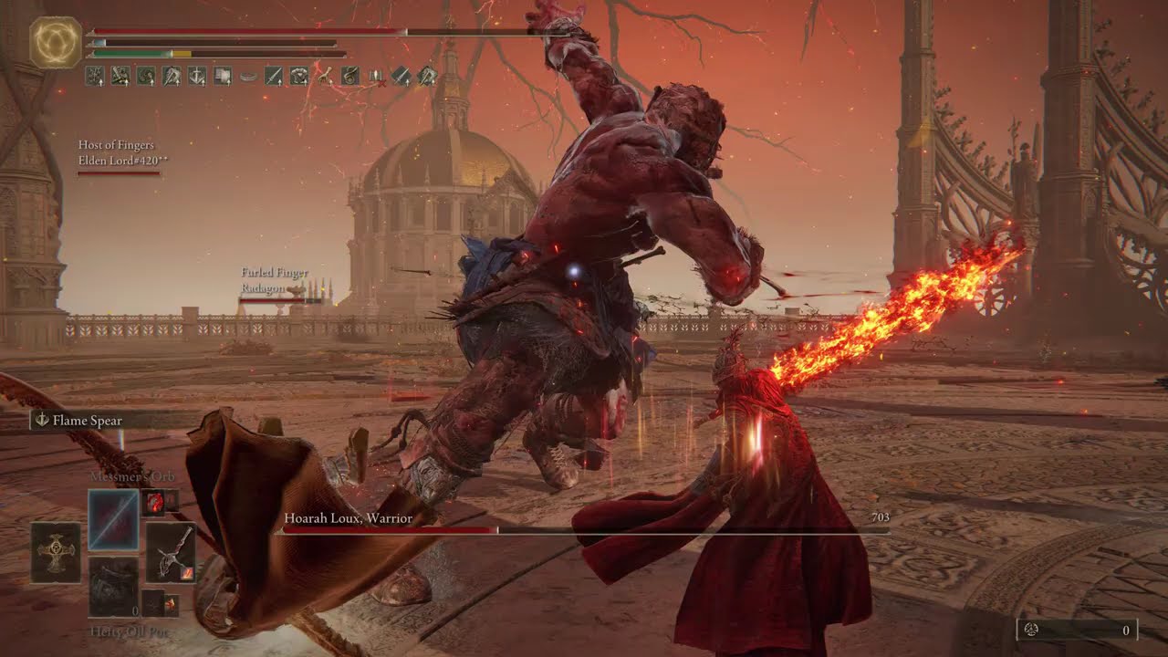 Fire Knight's Greatsword is the greatest weapon in Elden Ring DLC - Prove me wrong! - Godfrey Pt 2
