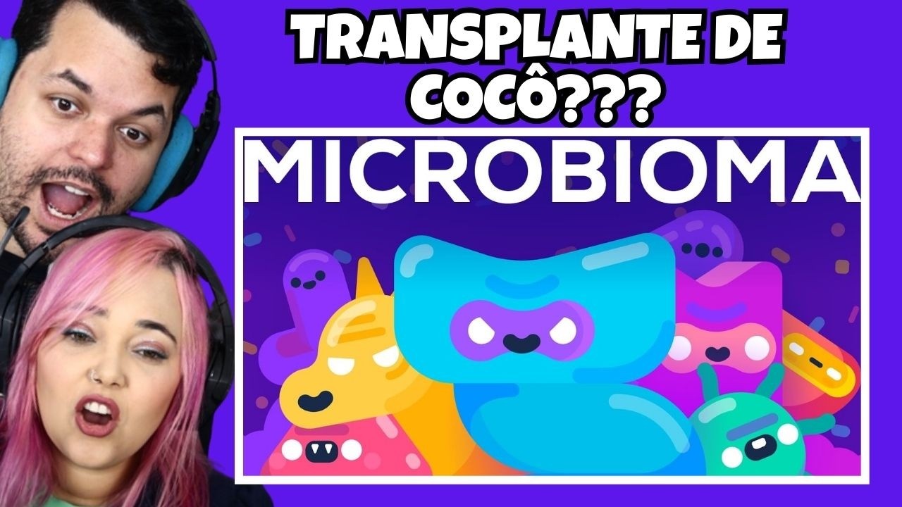Como as bactérias dominam o nosso corpo – O microbioma Em Poucas Palavras – Kurzgesagt // REACT