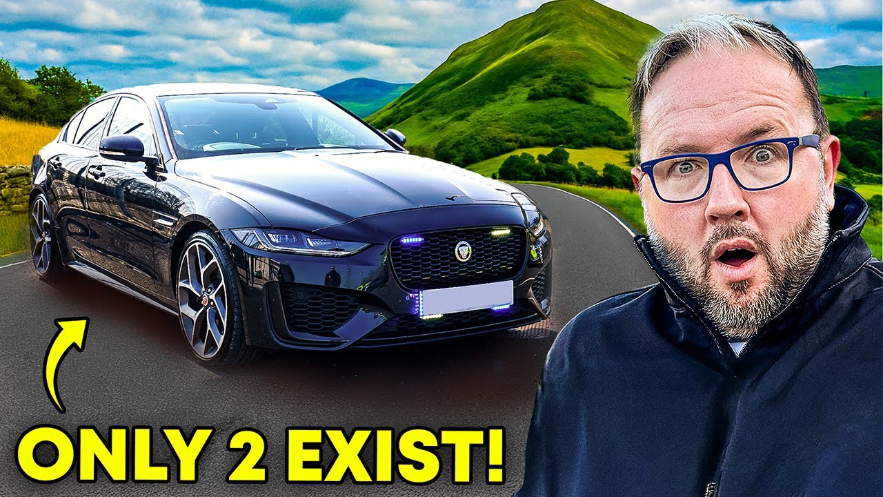 The Rarest Police Car In The UK – Jaguar XE P300