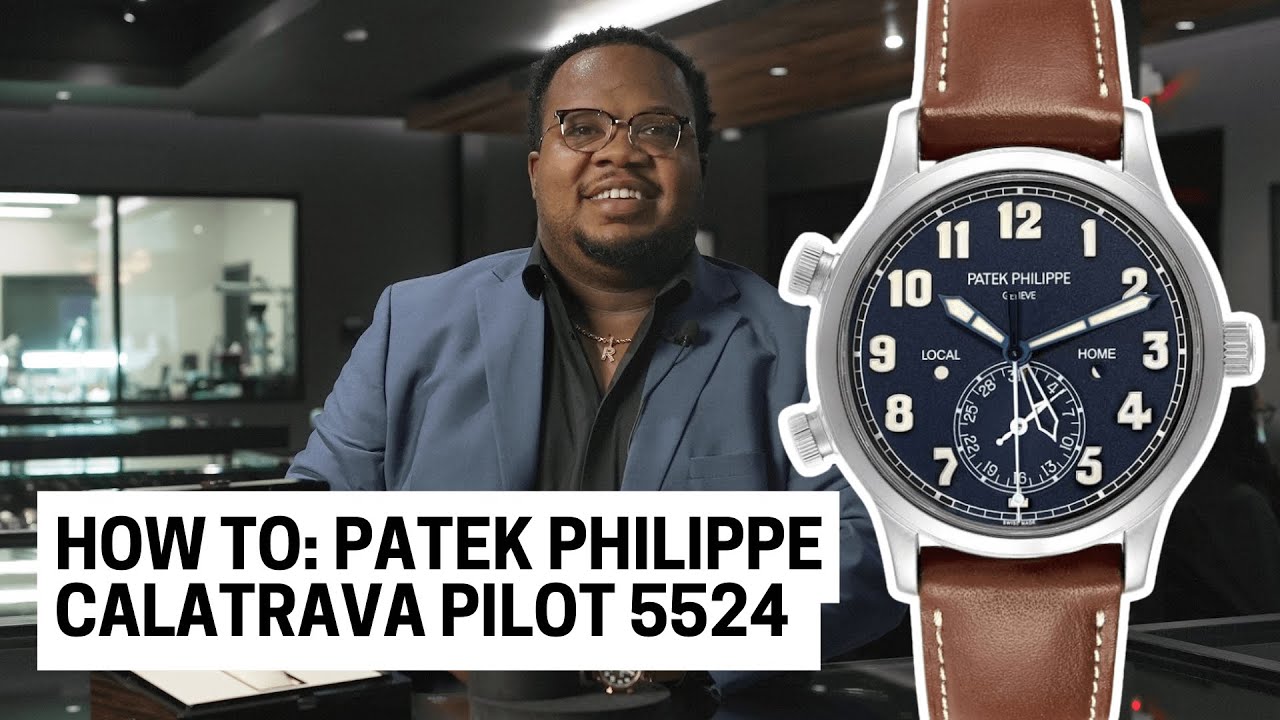 How to Use the Patek Philippe Calatrava Pilot Travel Time | SwissWatchExpo