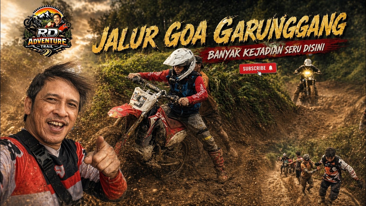 JALUR GOA GARUNGGANG BANYAK KEJADIAN SERU DI SINI