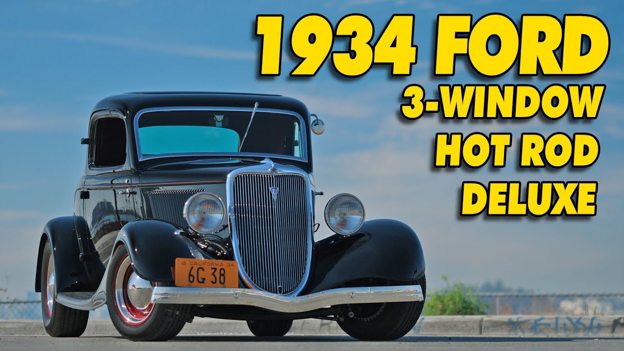 Drive - 1934 Ford Deluxe 3-window Coupe Hot Rod