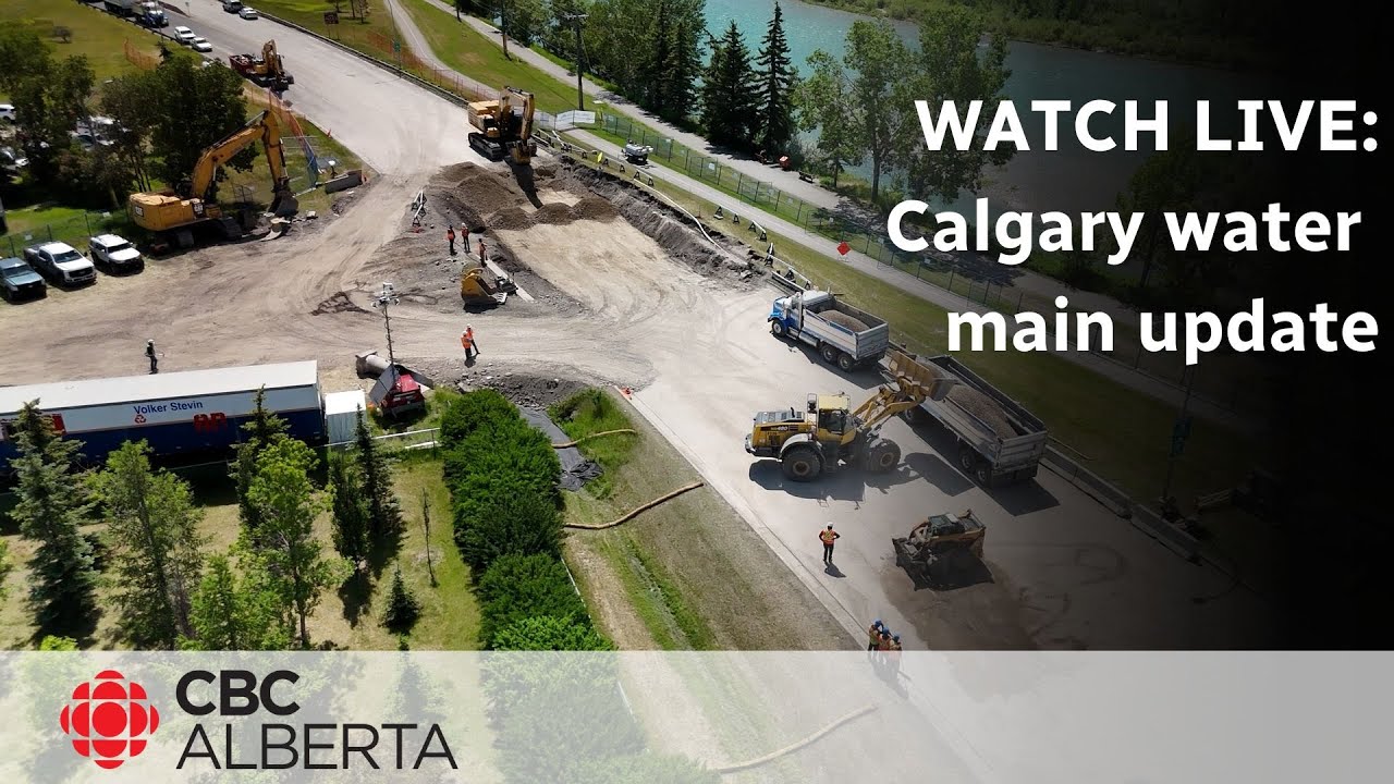 Calgary officials provide update on water main break - July 1