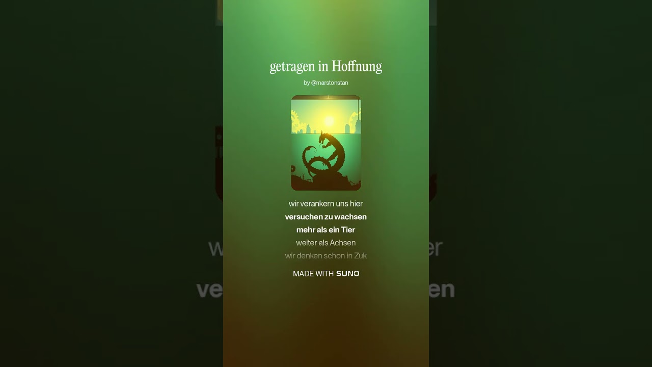 getragen in Hoffnung