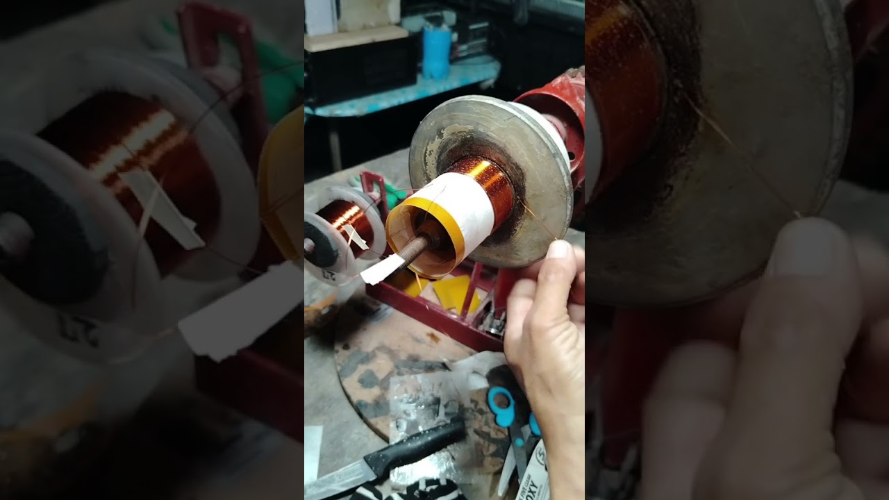 Dual impedance  speaker coil rewinding 