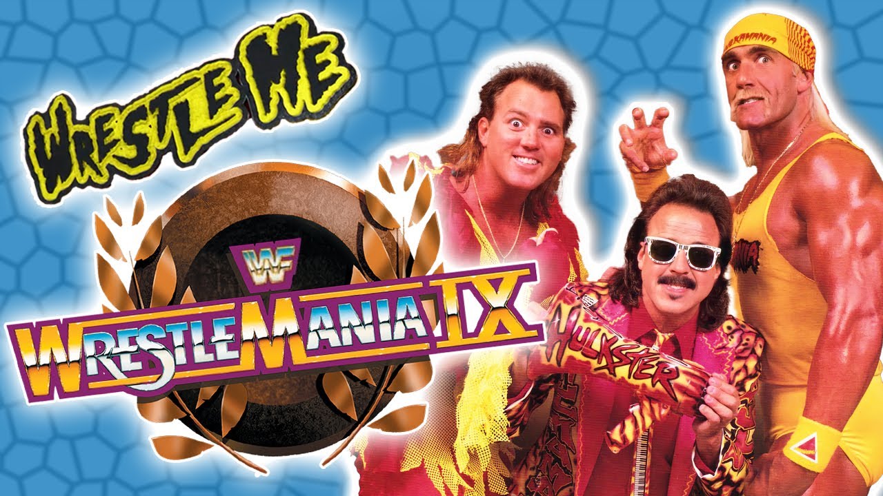 WRESTLEMANIA 9 : Hogan Knows Best!  - Wrestle Me Review WWF WWE WM IX