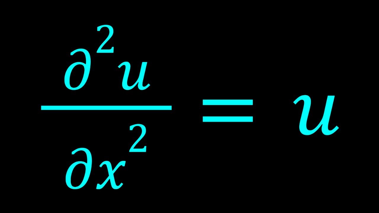 Basic Partial Differential Equations | Notation and Examples