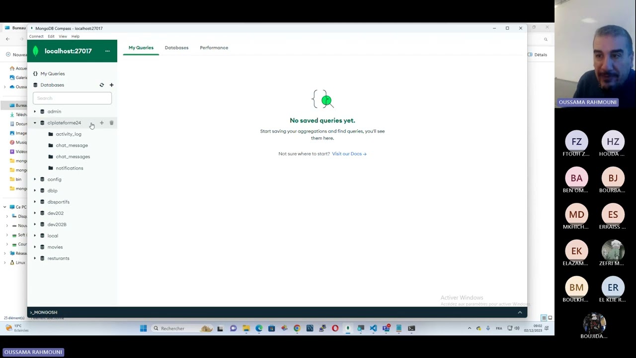 Comment faire Backup/Restore sur MongoDB et comment créer des utilisateurs et affecter les rôles