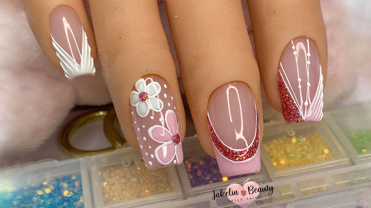 DECORACIÓN EN UÑAS DE SALÓN 😍💅