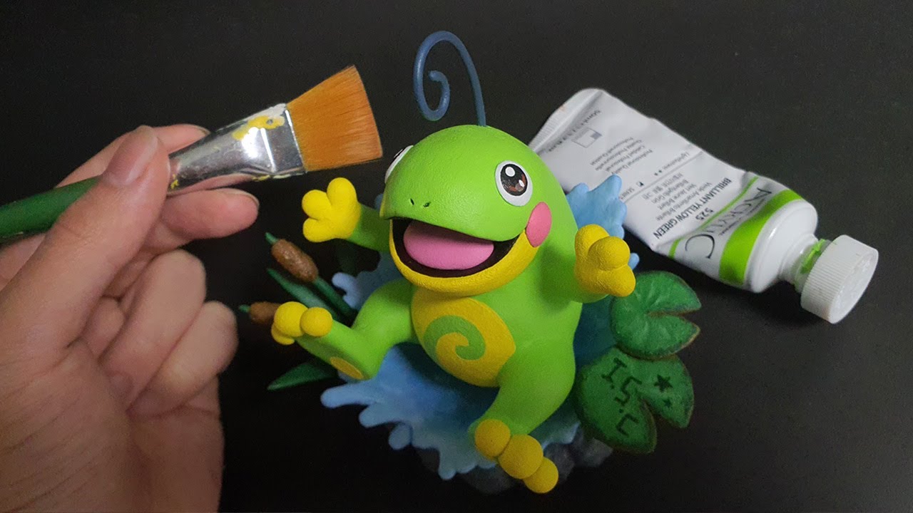 Sculpting Politoed | Pokemon