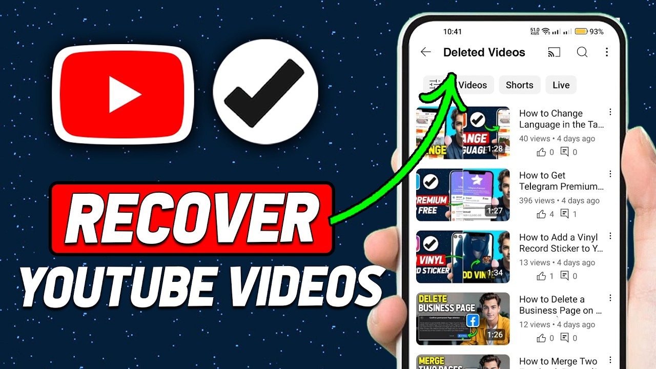 Как восстановить удаленные видео на YouTube (обновленный способ 2024 года)