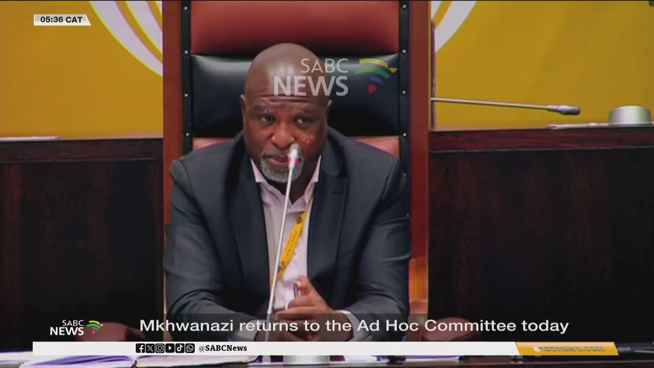 Komisja ad hoc | Mkhwanazi wraca do komisji