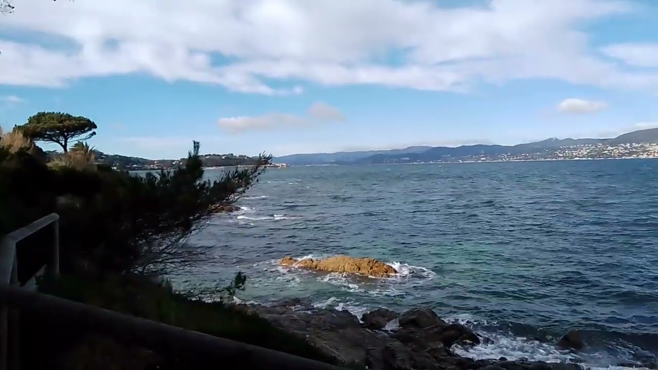 Ballade sur le littoral de St Tropez (janvier 2026)