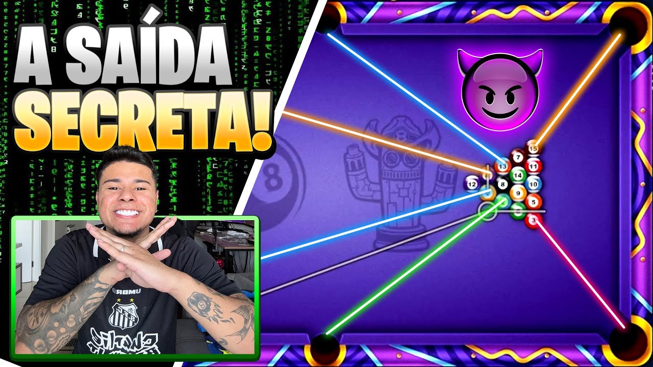 ENCONTREI UMA JOGADA APELONA PRA GANHAR TODAS AS PARTIDAS NO 8 BALL POOL 😈