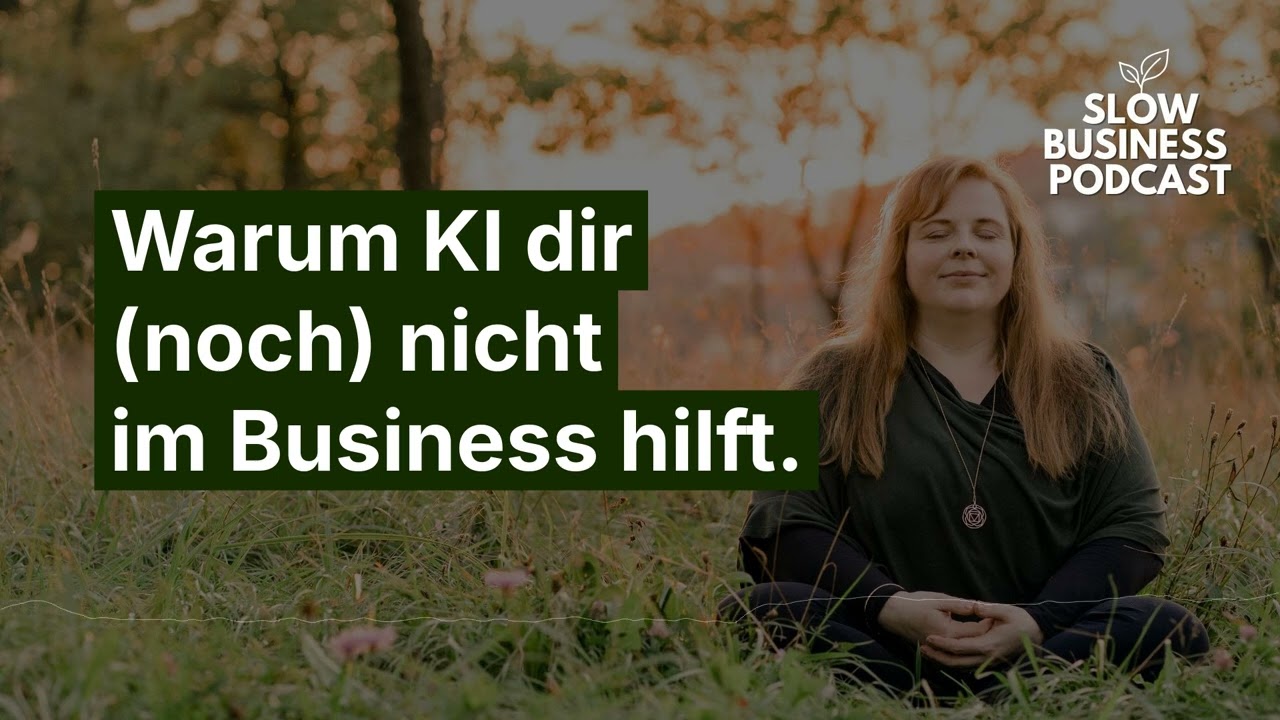 Warum dir KI im Business (noch) nicht hilft
