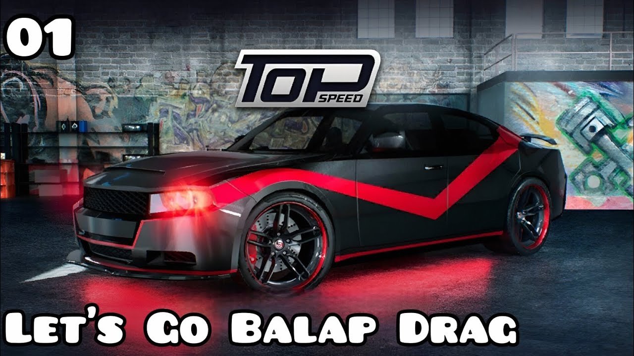 Main Game Balap Mobil Drag di Jalanan! - TOP SPEED - Part 01