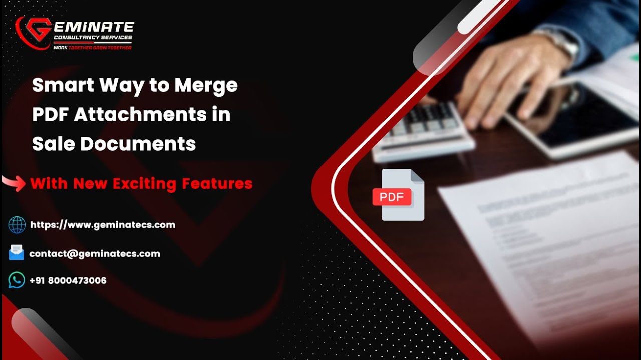 Smart Way to Merge PDF Attachments in Sale Documents