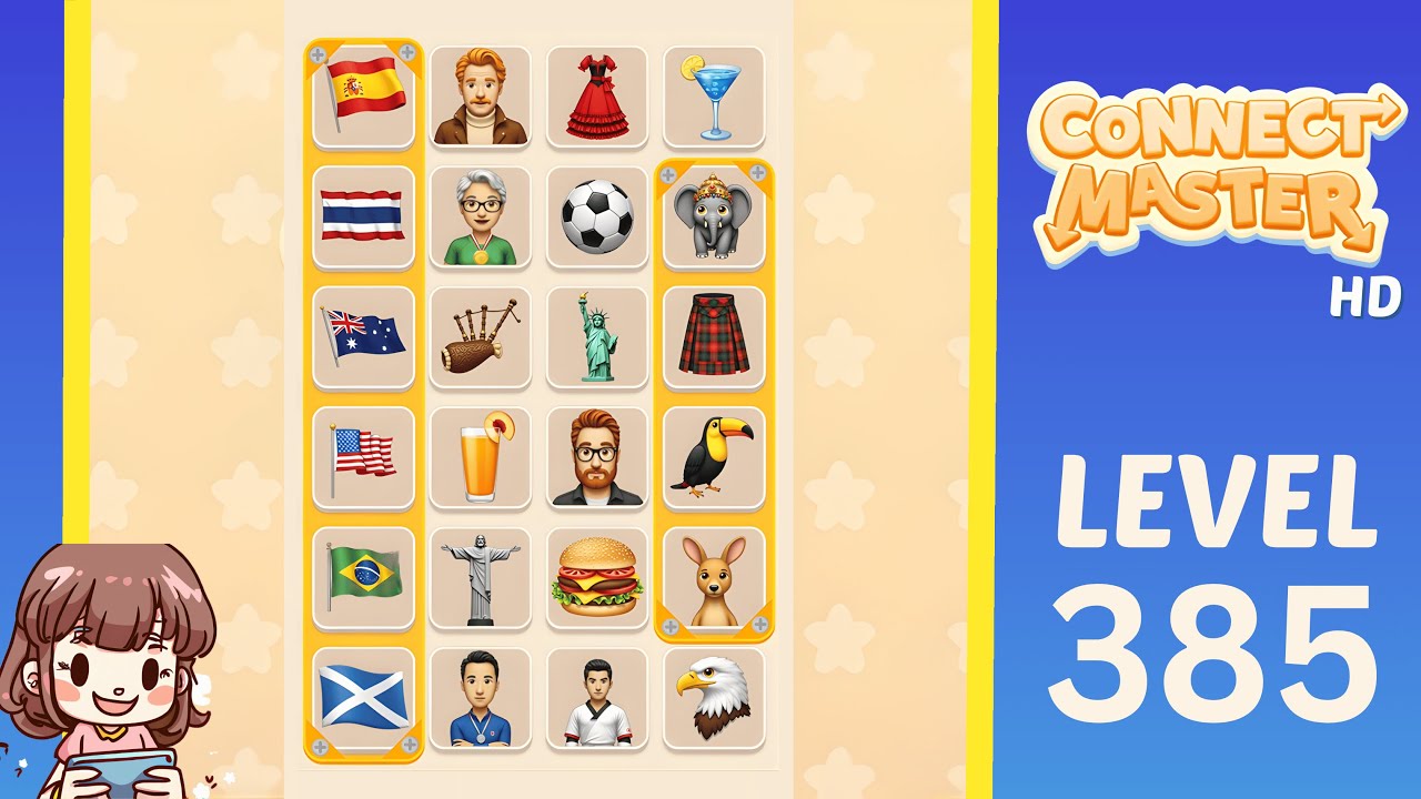 Connect Master Level 385 Solution Walkthrough