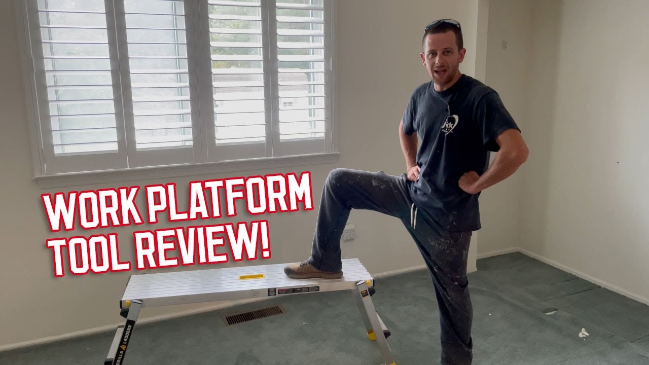 Gorilla Ladders Work Platform Tool Review | Don’t Buy a Ladder! Buy This Instead!