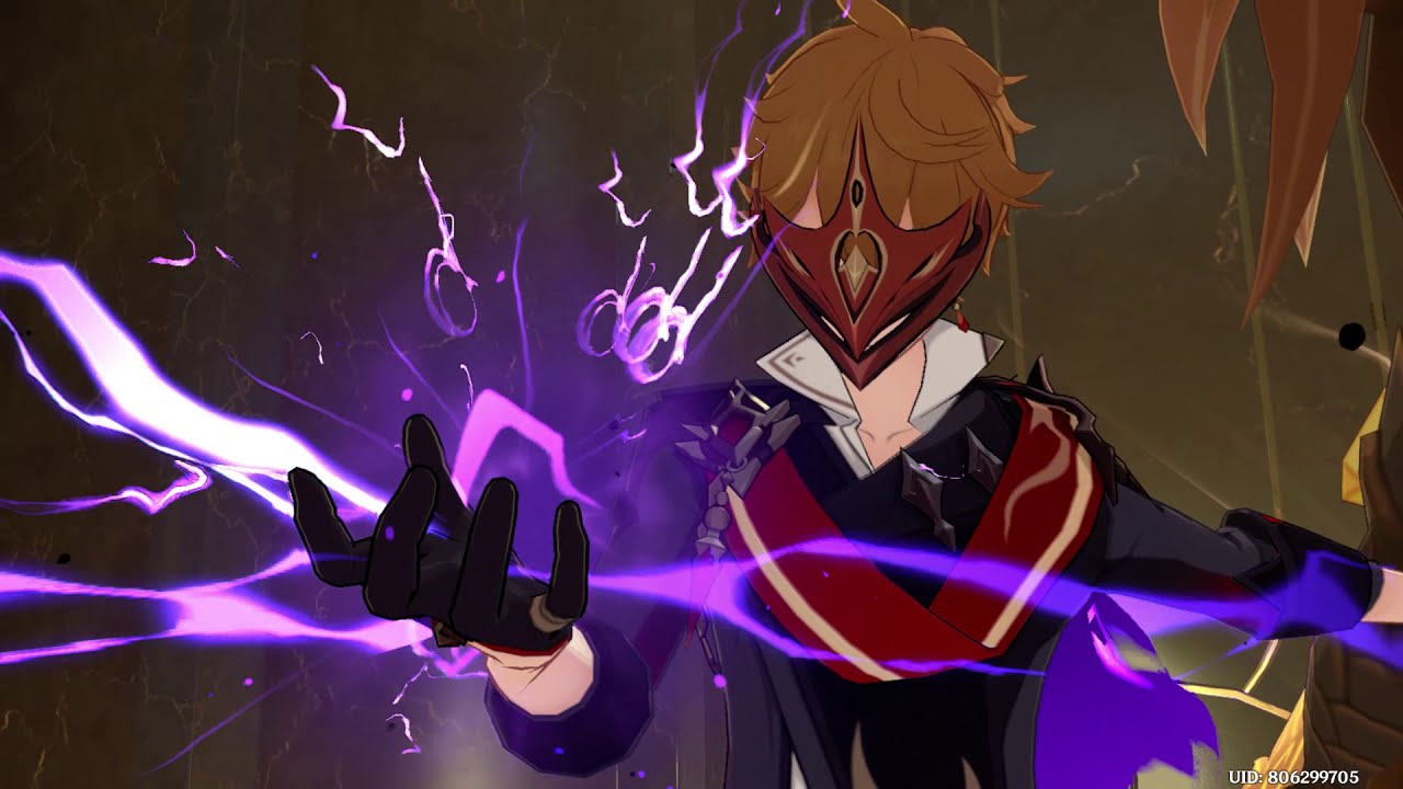 [Genshin Impact] Childe Boss Fight with Lumine (Female MC) [Version 1.1 Update]