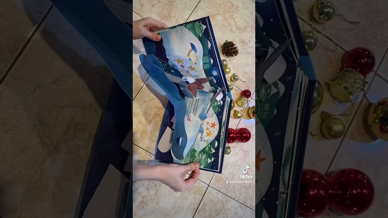 Arctic Christmas: A Very Cool Pop-Up Book  #christmasbooks #popupbook