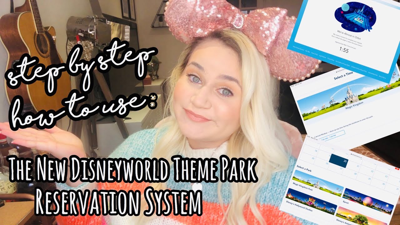 How to Use The Disney Theme Park Reservation System