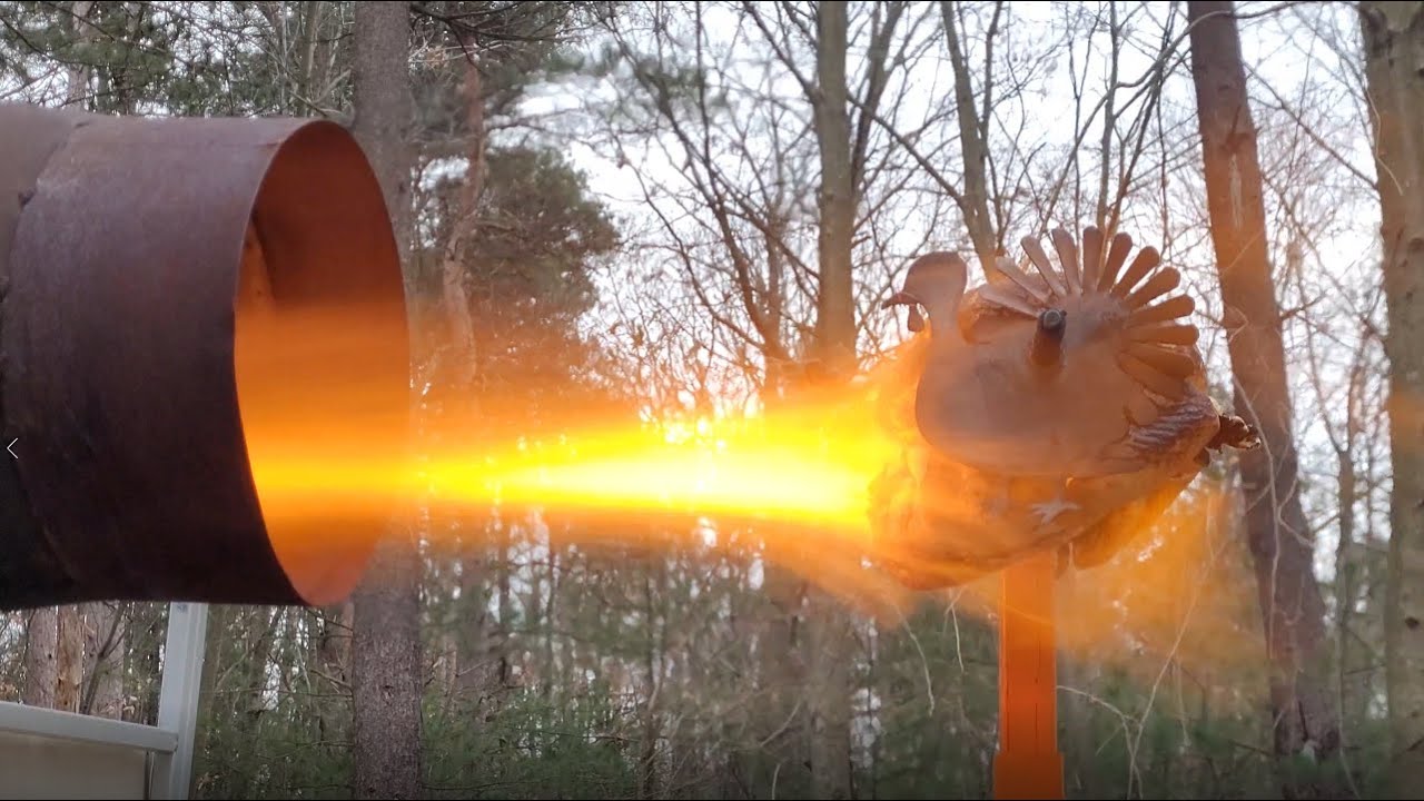 How to FRY A TURKEY with a JET ENGINE!