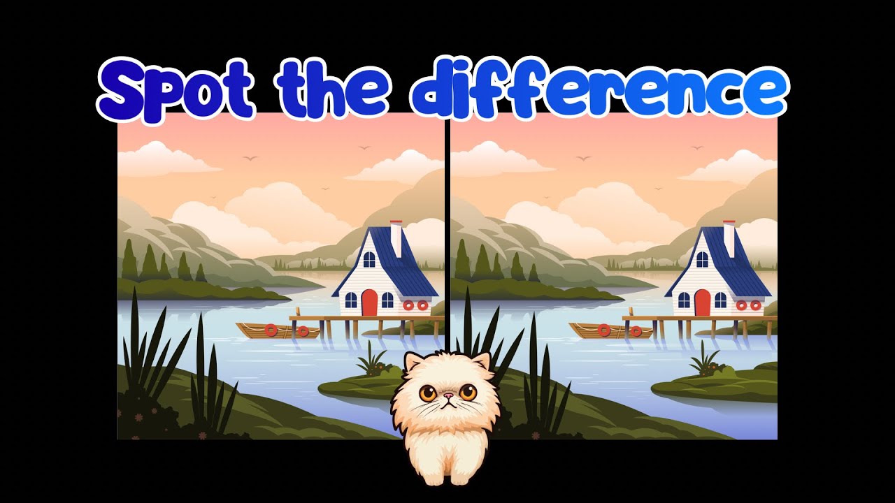 Can You Spot the Differences?🧩[ No annoying music ] 🧘🏻