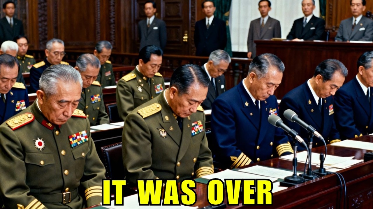 What Japanese Admirals Said When They Realized the War Was Lost Before the First Atomic Bomb